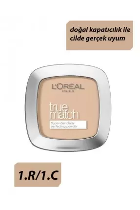 Loreal Paris True Match Pudra 1.R/1.C Rose Ivory 9 gr