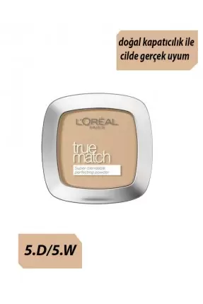 Loreal Paris True Match Pudra 5.D/5.W Golden Sand 9gr