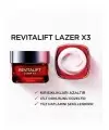 Loreal Revitalift Lazer X3 Yaşlanma Karşıtı Gündüz Bakım Kremi 50ml