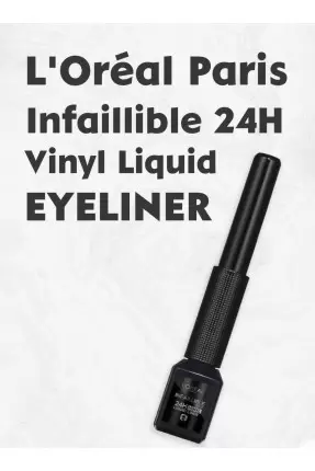 L'Oreal Paris Infaillible Grip 24H Vinyl Likit Eyeliner - Siyah