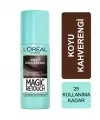 L'Oreal Paris Beyaz Saçlar İçin Kapatıcı Saç Spreyi - Koyu Kahverengi - 75 ml