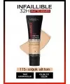 Loreal Paris Infaillible 32H Matte Cover Yüksek Kapatıcı Fondöten - 115 BEIGE