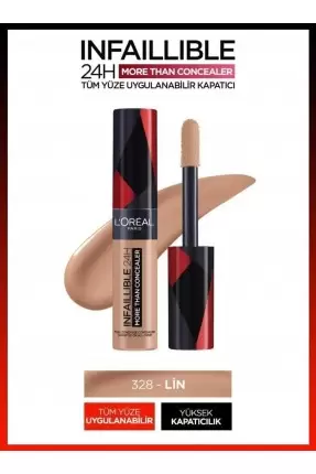 Loreal Paris Infaillible 24H Tüm Yüze Uygulanabilir Kapatıcı - 328 Inter 11ml