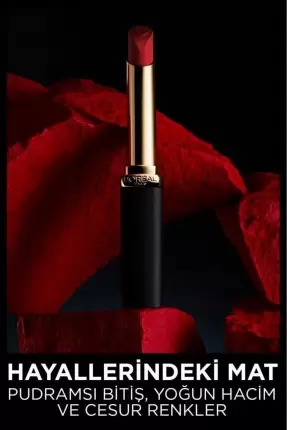 Loreal Paris Color Riche Intense Volume Matte Ruj - 346 Rouge Determination