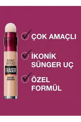 Maybelline New York Instant Anti Age Eraser Kapatıcı - 07 Sand 6.8 ml