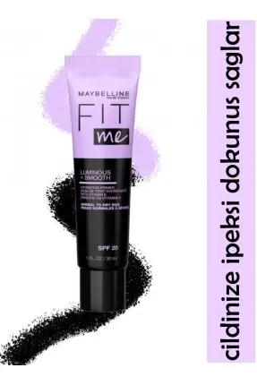 Maybelline New York Fit Me Luminous Smooth Nemlendiren Makyaj Bazı