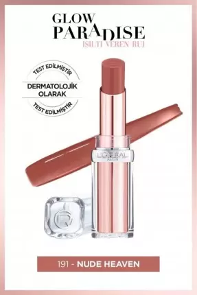 Loreal Paris Glow Paradise Balm-in-Lipstick - Işıltı Veren Ruj 191 Nude Heaven