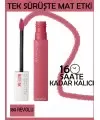 Maybelline New York Super Stay Matte Ink Likit Mat Ruj -Pinks NU 180 REVOLU