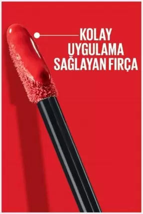 Maybelline New York Super Stay Vinyl Ink Uzun Süre Kalıcı Likit Parlak Ruj - 50 WICKED