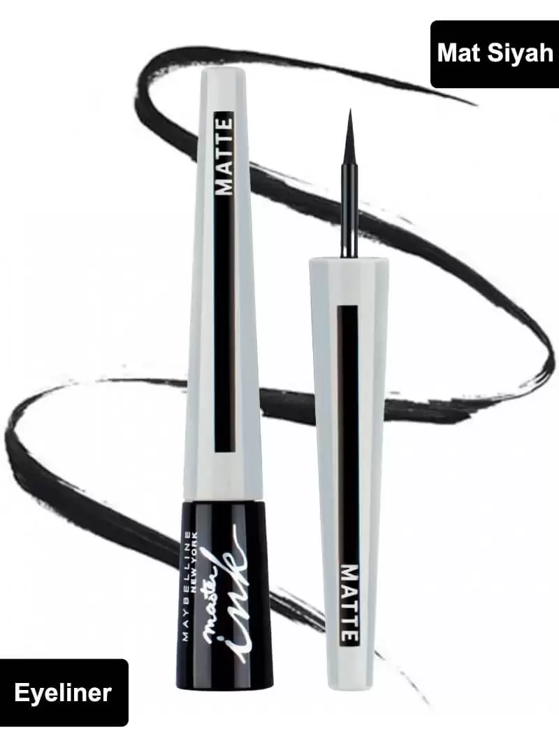 Maybelline New York Lasting Drama Mat Siyah Eyeliner