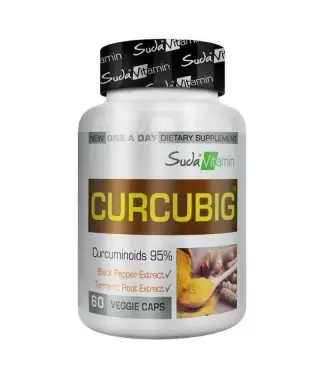 Suda Vitamin Curcubig 60 Bitkisel Kapsül