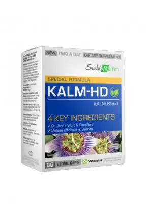 Suda Vitamin Kalm-HD 60 Bitkisel Kapsül