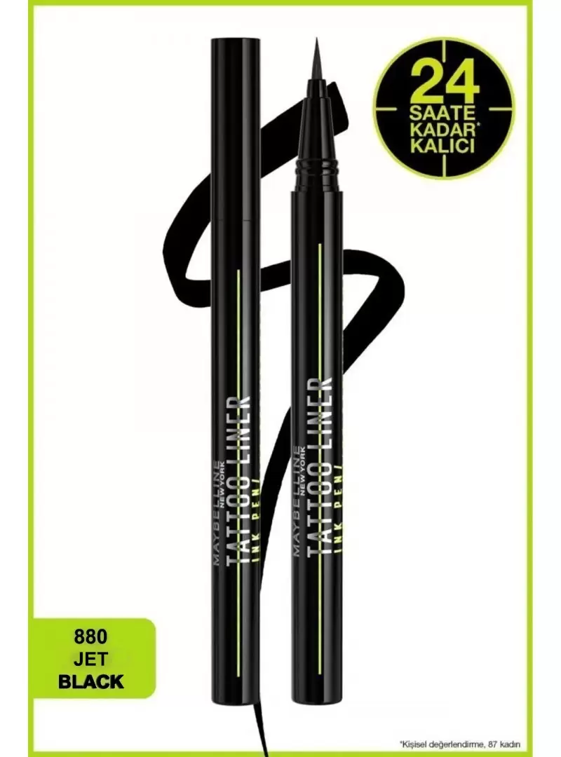 Maybelline New York Tattoo Liner Ink Pen - 880 Jet Black