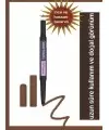 Maybelline New York Express Brow Satin Duo Çift Taraflı Kaş Kalemi - 01 Açık Ton