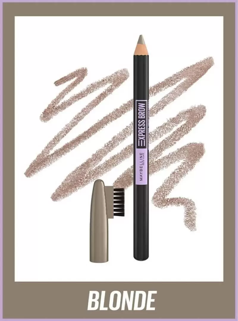 Maybelline New York Express Brow Shaping Pencil Kaş Kalemi - 02 Blonde