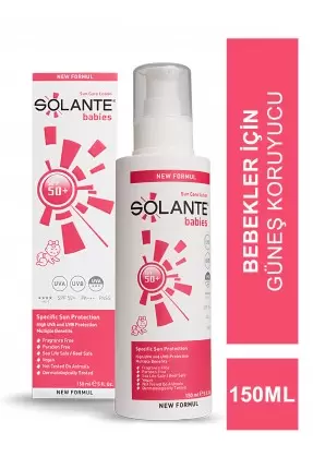 Solante Baby Bebek Güneş Koruyucu Losyon SPF 50+ 150 ml