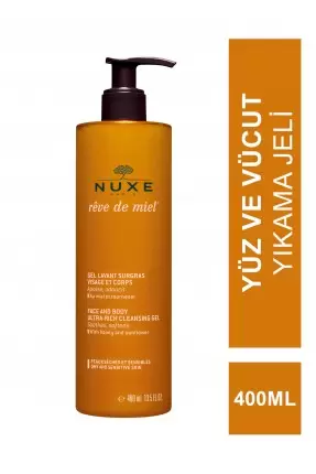 Nuxe Reve de Miel Gel Lavant Surgras Visage et Corps Yüz Ve Vücut Yıkama Jeli