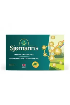 Sjomann's Multivitamin 30 Çiğnenebilir Jel Tablet