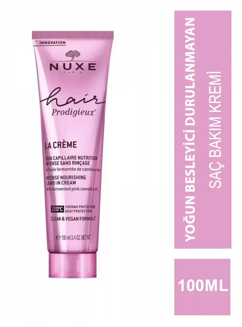 Nuxe Hair Prodigieux La Creme - Yoğun Besleyici Durulanmayan Saç Bakım Kremi - 100 ml