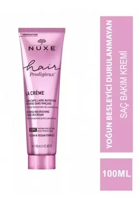 Nuxe Hair Prodigieux La Creme - Yoğun Besleyici Durulanmayan Saç Bakım Kremi - 100 ml