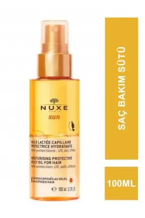 Nuxe Sun Huile Moisturising Protective Milky Oil 100 ml Nemlendirici ve Koruyucu Saç Bakım Sütü