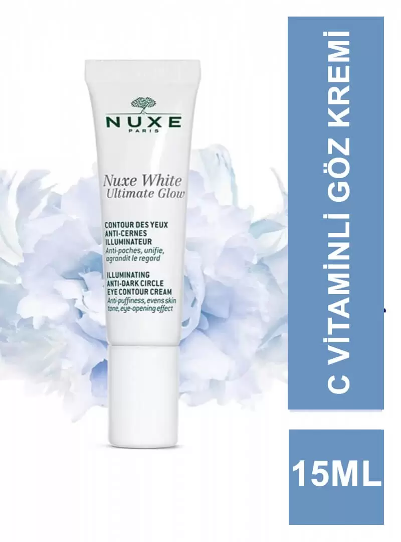 Nuxe White Ultimate Glow Koyu Halka Karşıtı C Vitaminli Göz Kremi 15 ml