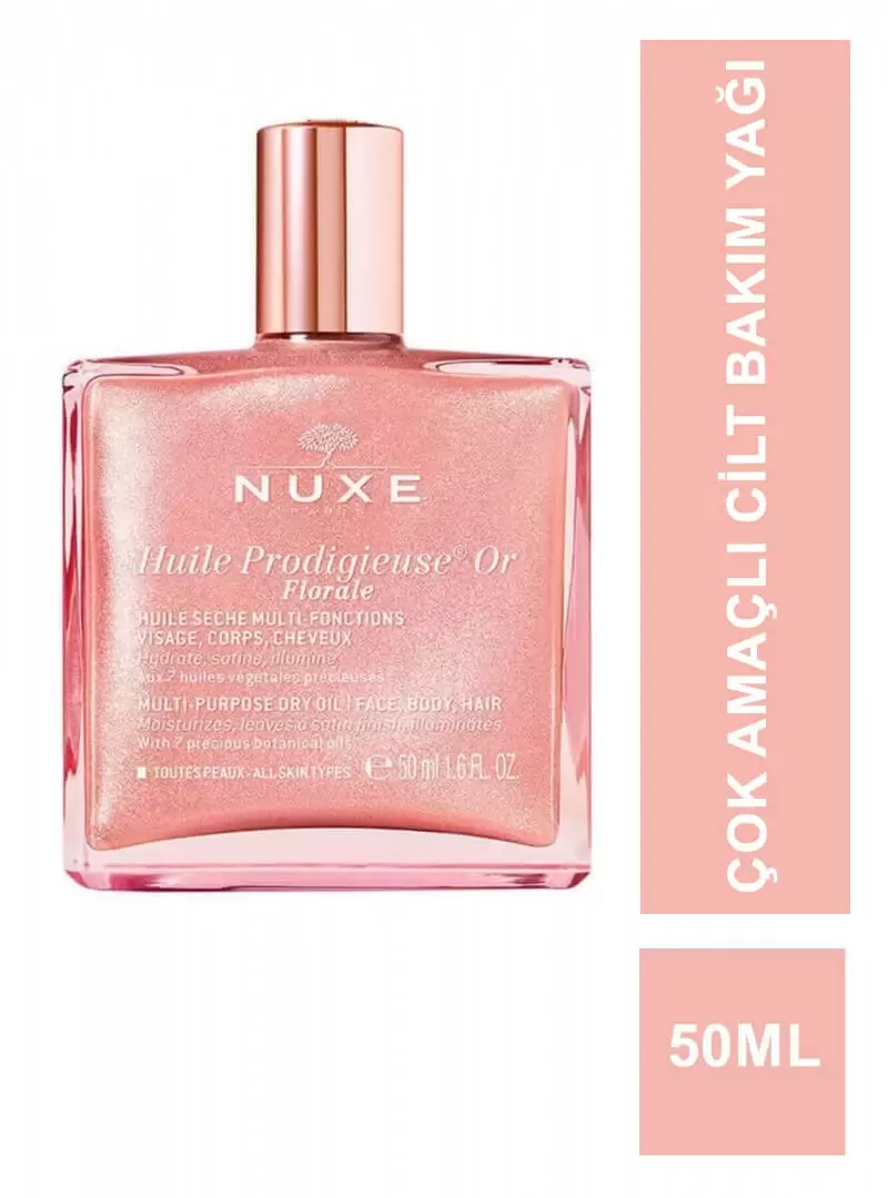 Nuxe Huile Prodigieuse Florale Or Çok Amaçlı Kuru Yağ 50 ml