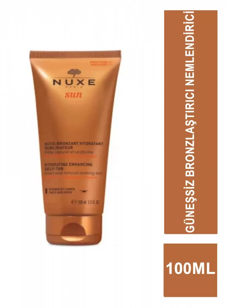 Nuxe Sun Auto-Bronzant Güneşsiz Bronzlaştırıcı Nemlendirici Krem 100 ml