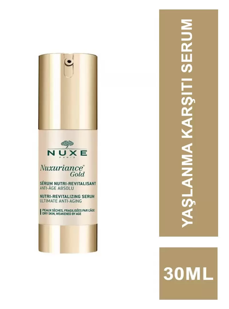 Nuxe Nuxuriance Gold Nutri Revitalizing Yaşlanma Karşıtı Serum 30 ml