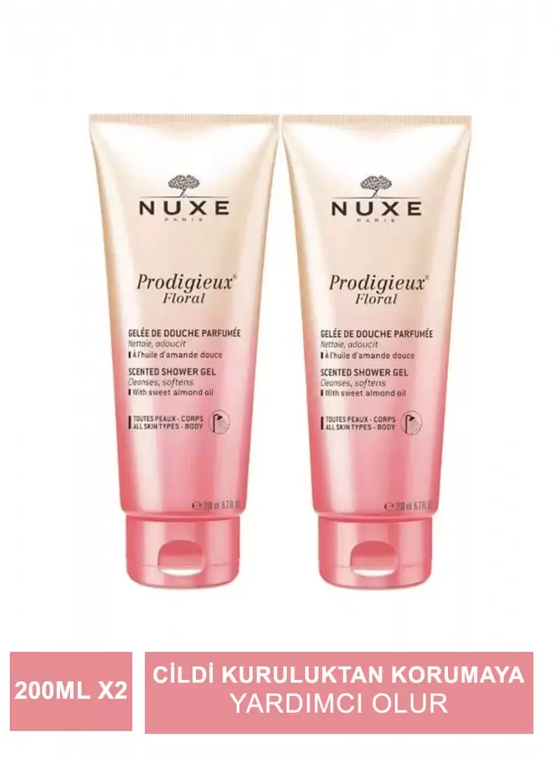 Nuxe Prodigieux Floral Duş Jeli 200 ml x 2 Adet