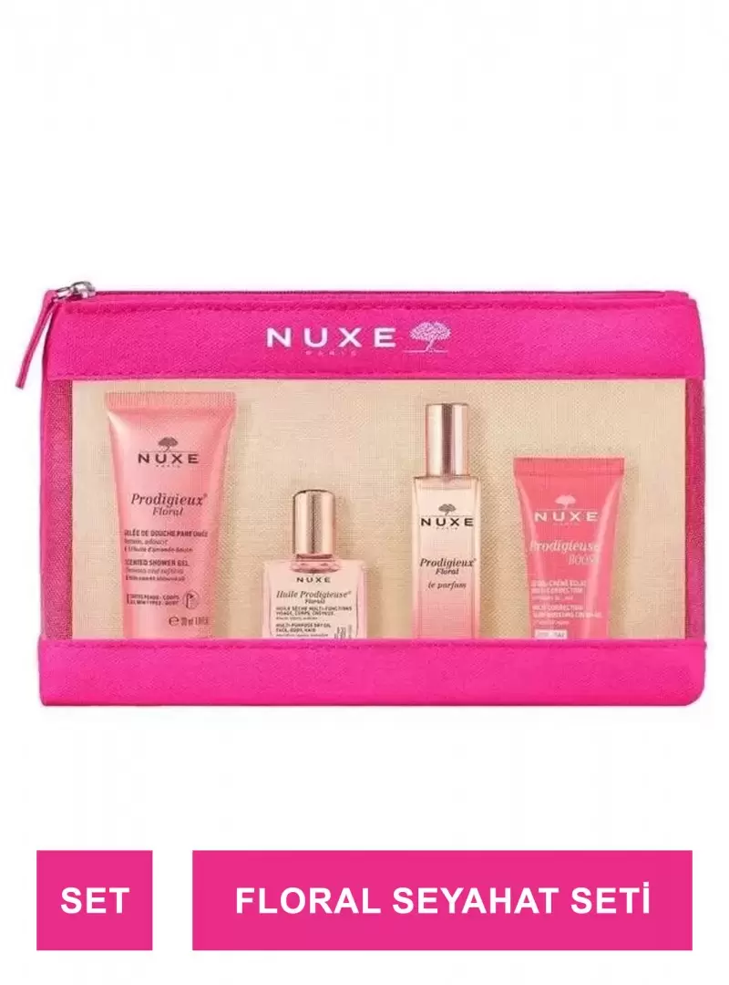 Nuxe Floral Prodigieuse Travel Kit - Floral Seyahat Seti