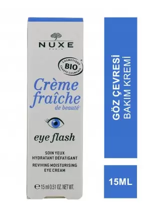 Nuxe Creme Fraiche Eye Flash Soin Yeux Göz Çevresi Bakım Kremi 15 ml