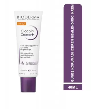 Bioderma Cicabio+ Spf50+ Cream 40ml