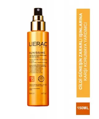 Lierac Sunissime SPF 15 Energizing Protective Milk Güneş Sütü 150 ml