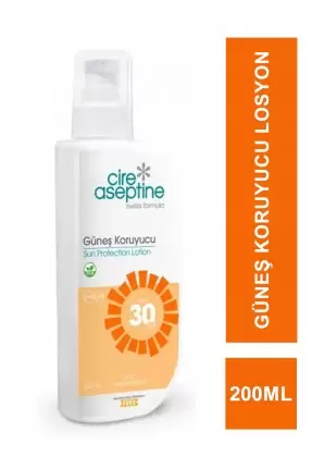 Cire Aseptine Sun Güneş Koruyucu Losyon Spf30+ 200 ml