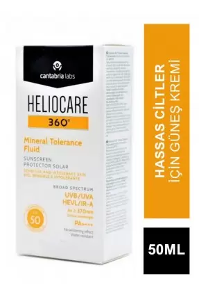 Heliocare 360 Mineral Tolerance Fluid SPF50+ 50 ml