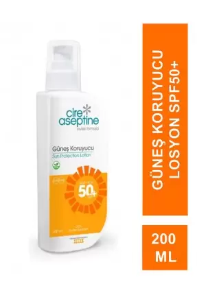 Cire Aseptine Sun Güneş Koruyucu Losyon Spf50+ 200 ml