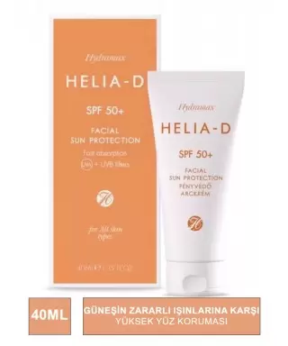 Helia-D Hydramax Yüz Güneş Koruyucu SPF 50+ Tüp 40 ml