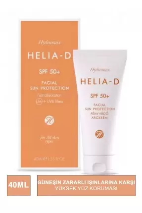 Helia-D Hydramax Yüz Güneş Koruyucu SPF 50+ Tüp 40 ml