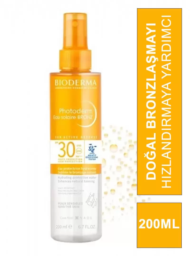 Bioderma Photoderm Bronz Sun Protective Water SPF30 200 ml