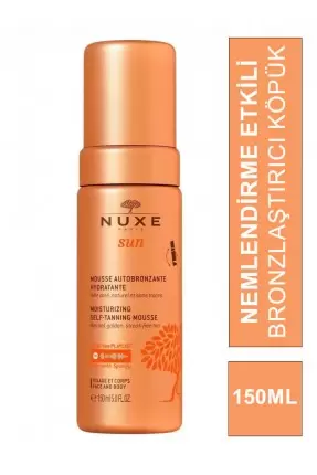 Nuxe Sun Moisturizing Self-Tanning Mousse - Nemlendirme Etkili Bronzlaştırıcı Köpük - 150 ml