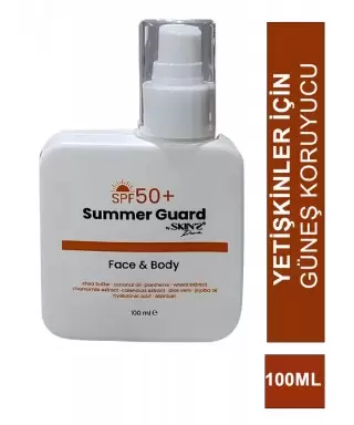 Skins Derm Summer Guard Spf50+ Face & Body Güneş Kremi 100 ml