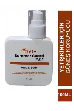 Skins Derm Summer Guard Spf50+ Face & Body Güneş Kremi 100 ml