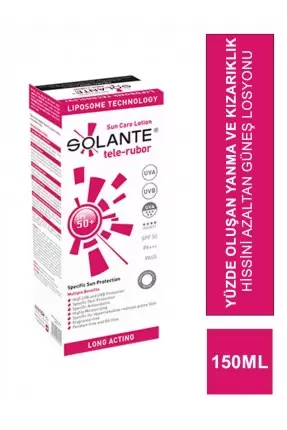 Solante Tele-Rubor Lotion Spf 50 150 ml - Güneş Koruyucu Losyon