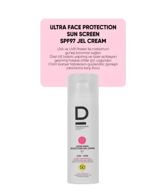 Dermoskin SPF 50+ Ultra Face Protection Gel Cream 97 - 50 ml