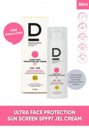 Dermoskin SPF 50+ Ultra Face Protection Gel Cream 97 - 50 ml