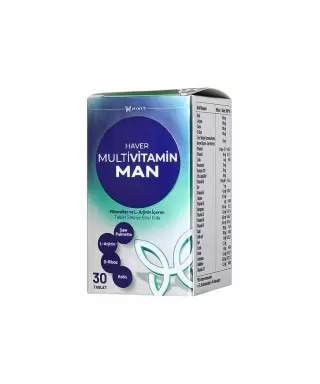 Haver Multivitamin Man 30 Tablet