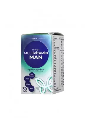 Haver Multivitamin Man 30 Tablet