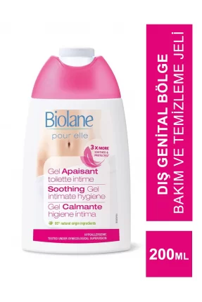 Outlet - Biolane Soothing İntimate Gel - Genital Bölge Temizleme Jeli - 200 ml