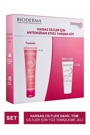 Outlet - Bioderma Sensibio Hassas Ciltler İçin Antioksidan Etkili Tanışma Kiti